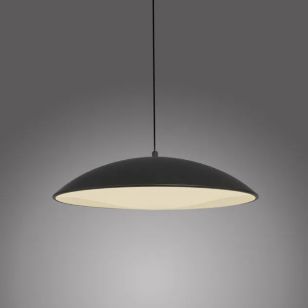 Schöner Wohnen-Kollektion LED Pendelleuchte LENTE, schwarz, dimmbar, Memoryfunktion
