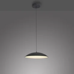 Schöner Wohnen-Kollektion LED Pendelleuchte LENTE, schwarz, dimmbar, Memoryfunktion