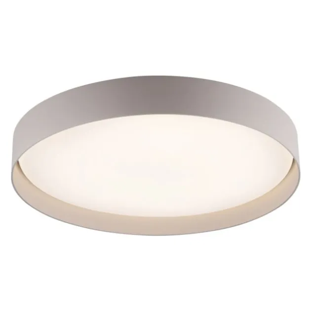 Schöner Wohnen-Kollektion LED Deckenleuchte TAVOLI, sandfarben, rund D=49cm, CCT, Fernbedienung