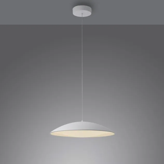 Schöner Wohnen-Kollektion LED Pendelleuchte LENTE, weiss, dimmbar, Memoryfunktion