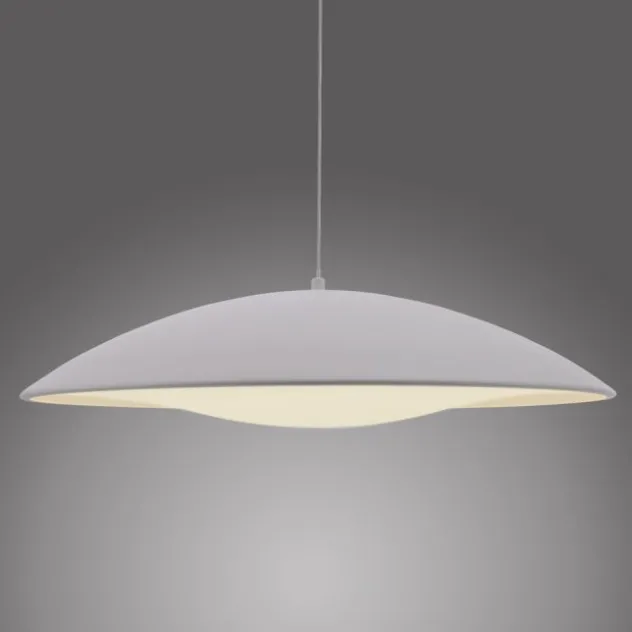 Schöner Wohnen-Kollektion LED Pendelleuchte LENTE, weiss, dimmbar, Memoryfunktion