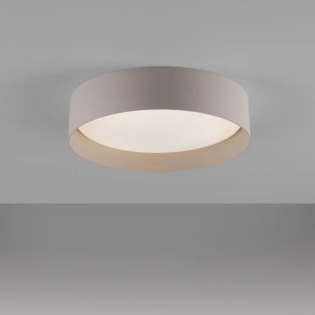 Schöner Wohnen-Kollektion LED Deckenleuchte TAVOLI Sandfarben, dimmbar, Fernbedienung