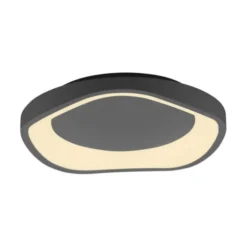 Schöner Wohnen-Kollektion LED Deckenleuchte MONTA, schwarz, dimmbar, Memoryfunktion