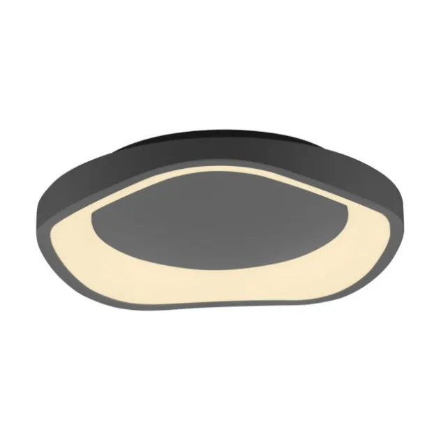 Schöner Wohnen-Kollektion LED Deckenleuchte MONTA, schwarz, dimmbar, Memoryfunktion