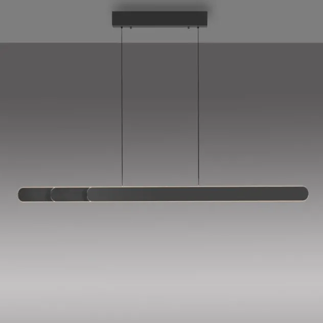 Schöner Wohnen-Kollektion LED Pendelleuchte ADRIANA, schwarz, dimmbar