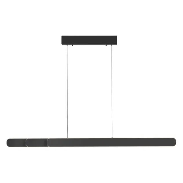 Schöner Wohnen-Kollektion LED Pendelleuchte ADRIANA, schwarz, dimmbar
