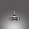 Schöner Wohnen-Kollektion LED Pendelleuchte POSH, grau, 1-flammig, dimmbar