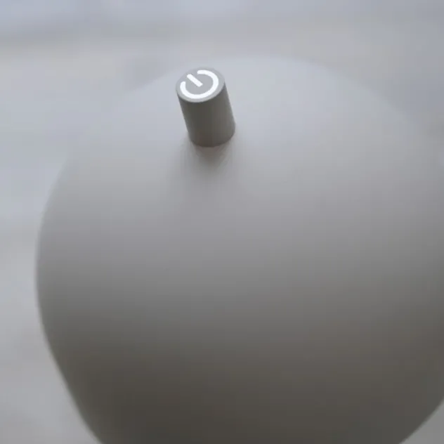Schöner Wohnen-Kollektion LED Akku Tischleuchte BELLIES, Sandfarben, aufladbar, USB