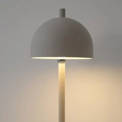 Schöner Wohnen-Kollektion LED Akku Tischleuchte BELLIES, Sandfarben, aufladbar, USB