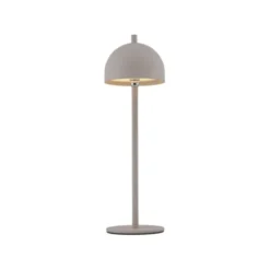 Schöner Wohnen-Kollektion LED Akku Tischleuchte BELLIES, Sandfarben, aufladbar, USB