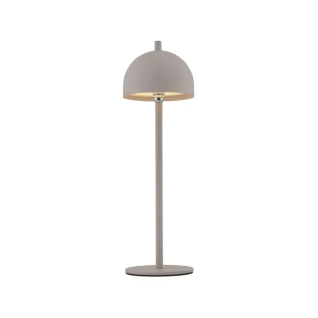 Schöner Wohnen-Kollektion LED Akku Tischleuchte BELLIES, Sandfarben, aufladbar, USB