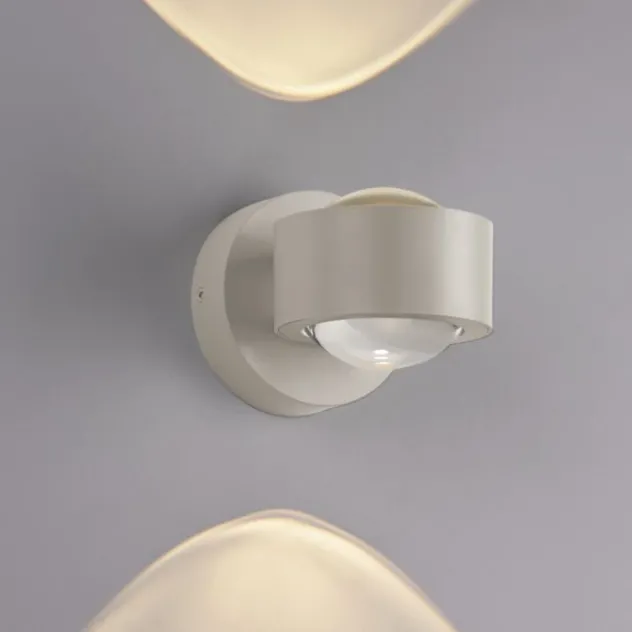 Schöner Wohnen-Kollektion LED Wandleuchte CHIA, Sandfarben, Up- & Downlight