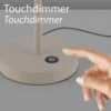 Schöner Wohnen-Kollektion LED Tischleuchte Elmo sandbrise Touchdimmer