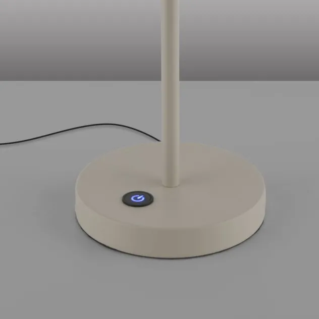 Schöner Wohnen-Kollektion LED Tischleuchte Elmo sandbrise Touchdimmer