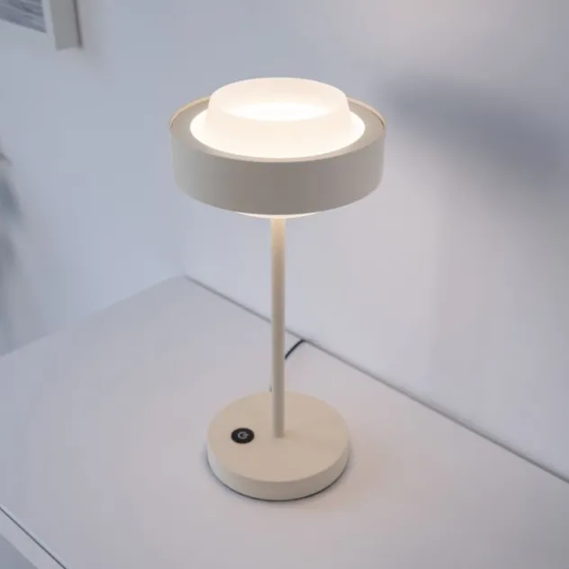 Schöner Wohnen-Kollektion LED Tischleuchte Elmo sandbrise Touchdimmer