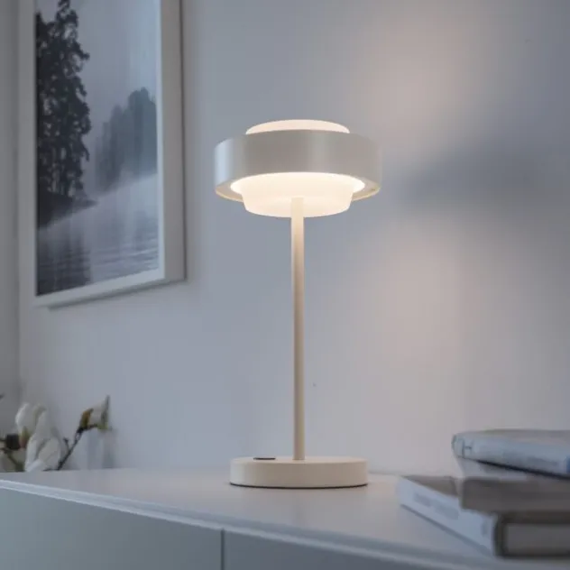 Schöner Wohnen-Kollektion LED Tischleuchte Elmo sandbrise Touchdimmer