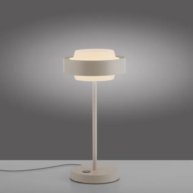 Schöner Wohnen-Kollektion LED Tischleuchte Elmo sandbrise Touchdimmer