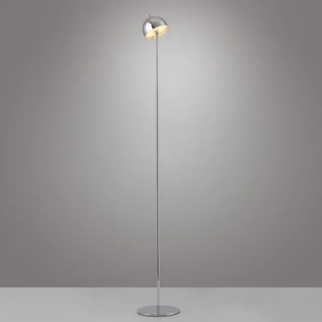 Schöner Wohnen-Kollektion LED Akku Stehleuchte BELLIES, chrom, aufladbar, USB-Ladekabel