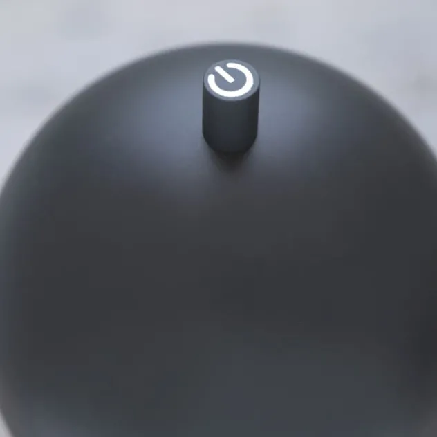 Schöner Wohnen-Kollektion LED Akku Stehleuchte BELLIES, schwarz, aufladbar, USB-Ladekabel