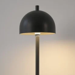 Schöner Wohnen-Kollektion LED Akku Stehleuchte BELLIES, schwarz, aufladbar, USB-Ladekabel