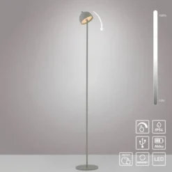 Schöner Wohnen-Kollektion LED Akku Stehleuchte BELLIES, Frühlingserwachen, aufladbar, USB-Ladekabel