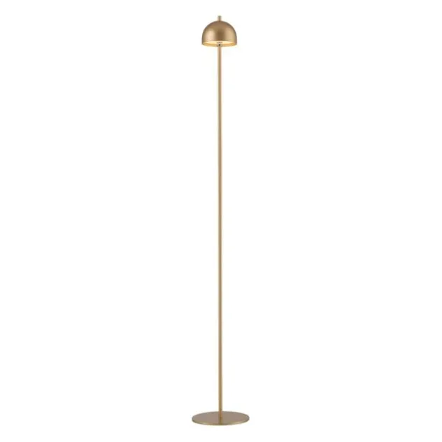 Schöner Wohnen-Kollektion LED Akku Stehleuchte BELLIES, gold, aufladbar, USB-Ladekabel