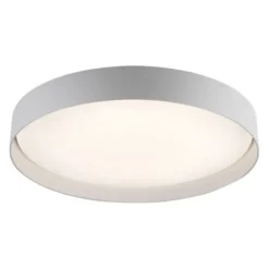 Schöner Wohnen-Kollektion LED Deckenleuchte TAVOLI, weiss, rund D=49cm, dimmbar, Fernbedienung