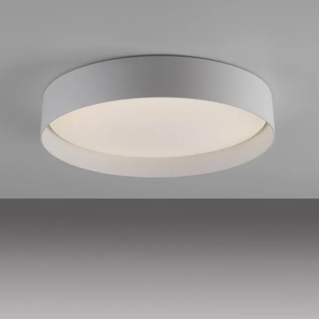 Schöner Wohnen-Kollektion LED Deckenleuchte TAVOLI, weiss, rund D=39cm, dimmbar, Fernbedienung