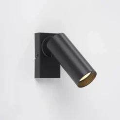 Schöner Wohnen-Kollektion LED Wand- und Deckenleuchte RIK, schwarz, einflammig