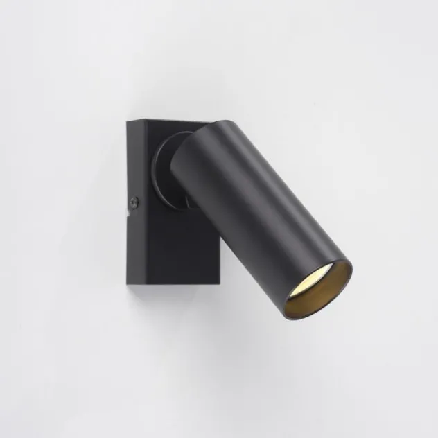 Schöner Wohnen-Kollektion LED Wand- und Deckenleuchte RIK, schwarz, einflammig
