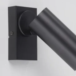 Schöner Wohnen-Kollektion LED Wand- und Deckenleuchte RIK, schwarz, einflammig