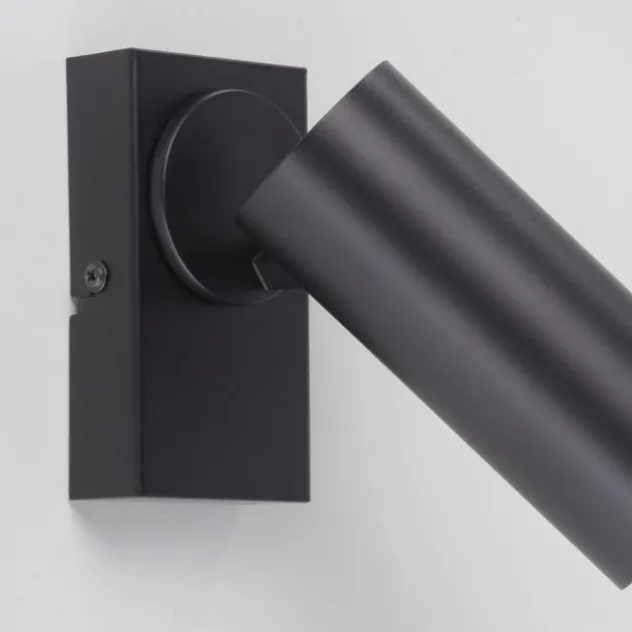 Schöner Wohnen-Kollektion LED Wand- und Deckenleuchte RIK, schwarz, einflammig