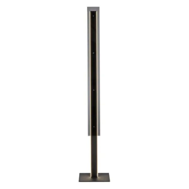 Schöner Wohnen-Kollektion LED Stehleuchte LENA, schwarz, Schnurdimmer, Memory