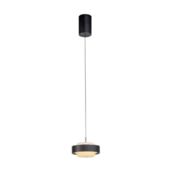 Schöner Wohnen Kollektion LED Pendelleuchte Elmo, schwarz Comfort Lift