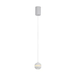 Schöner Wohnen-Kollektion LED Pendelleuchte LINI, weiss, Comfort Lift