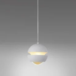 Schöner Wohnen-Kollektion LED Pendelleuchte LINI, weiss, Comfort Lift