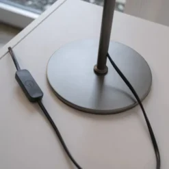 Schöner Wohnen-Kollektion LED Tischleuchte POSH, grau, dimmbar, warmweiß