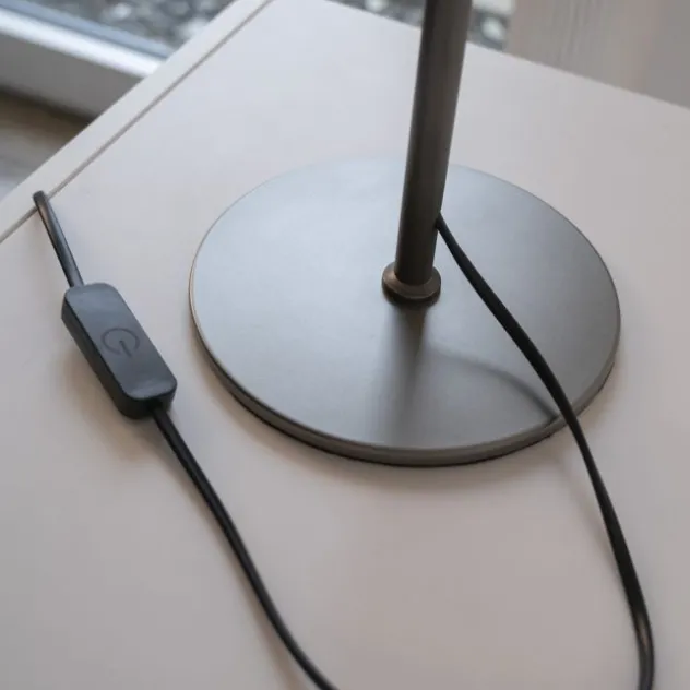Schöner Wohnen-Kollektion LED Tischleuchte POSH, grau, dimmbar, warmweiß