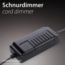 Schöner Wohnen-Kollektion LED Tischleuchte POSH, grau, dimmbar, warmweiß