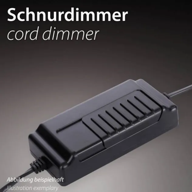 Schöner Wohnen-Kollektion LED Tischleuchte POSH, grau, dimmbar, warmweiß