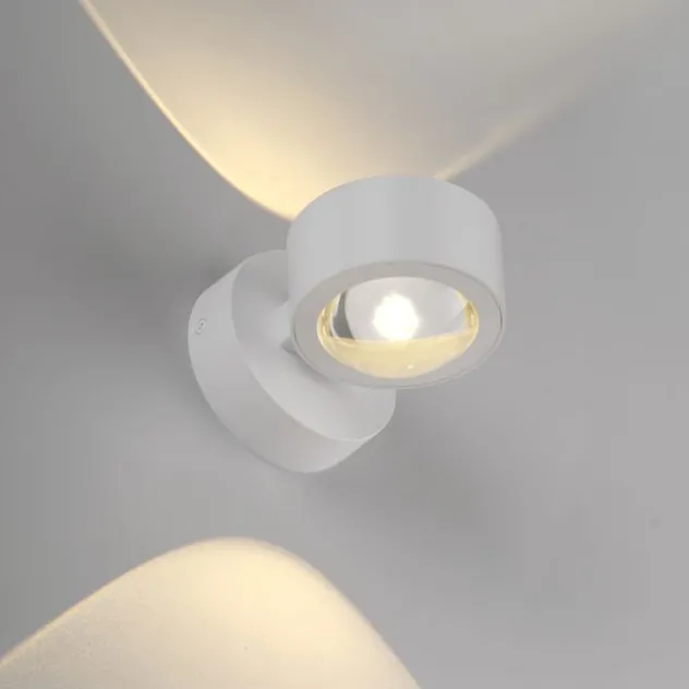 Schöner Wohnen-Kollektion LED Wandleuchte CHIA, weiss, Up- & Down Light