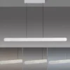 Schöner Wohnen-Kollektion LED Pendelleuchte ADRIANA ROUND, weiss, dimmbar