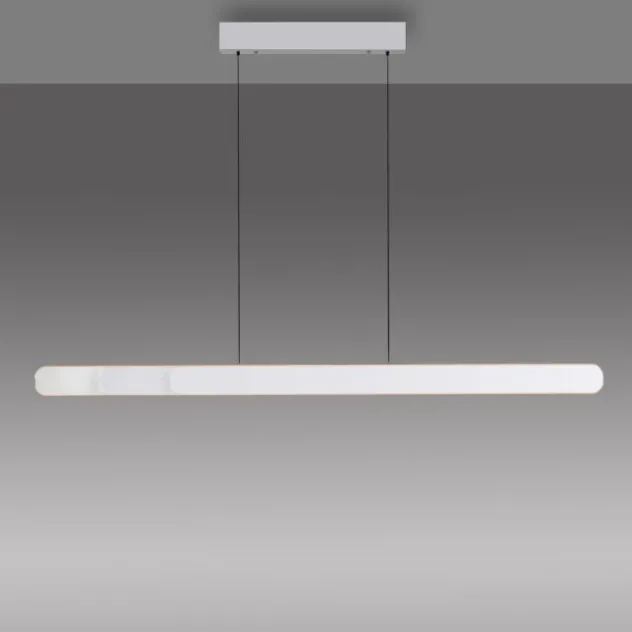 Schöner Wohnen-Kollektion LED Pendelleuchte ADRIANA ROUND, weiss, dimmbar