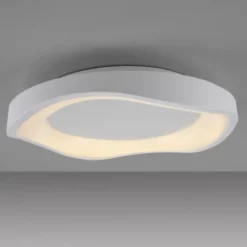 Schöner Wohnen-Kollektion LED Deckenleuchte MONTA, weiss, dimmbar, Memoryfunktion