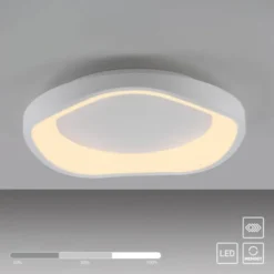 Schöner Wohnen-Kollektion LED Deckenleuchte MONTA, weiss, dimmbar, Memoryfunktion