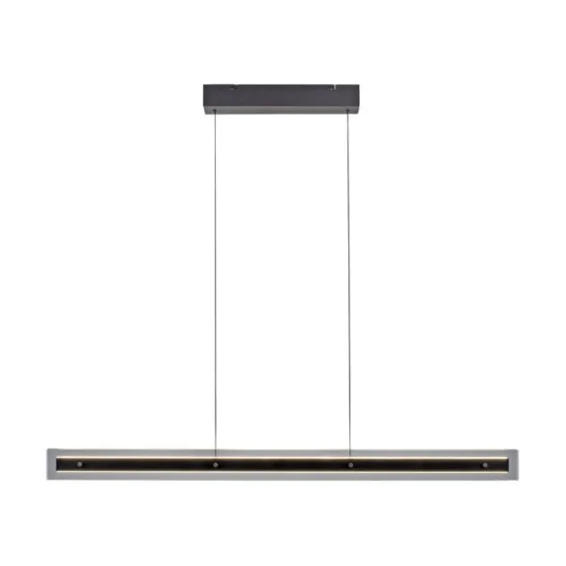 Schöner Wohnen-Kollektion LED Pendelleuchte LENA, schwarz, Dimmer, Up-and Down