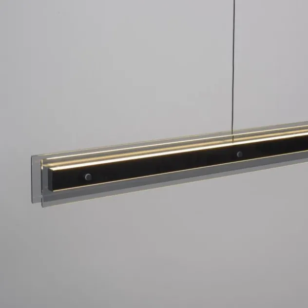 Schöner Wohnen-Kollektion LED Pendelleuchte LENA, schwarz, Dimmer, Up-and Down