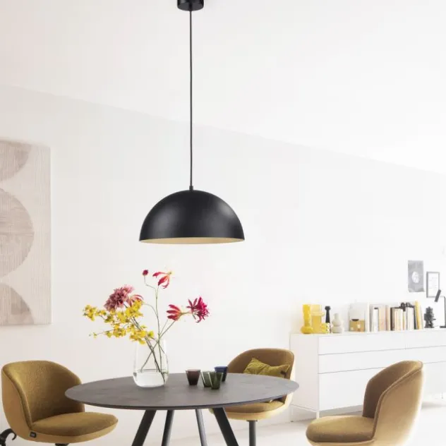 Schöner Wohnen-Kollektion Pendelleuchte ALI, schwarz, LED geeignet