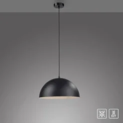 Schöner Wohnen-Kollektion Pendelleuchte ALI, schwarz, LED geeignet