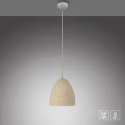 Schöner Wohnen-Kollektion Pendelleuchte TRAVENTA, sandfarben, E27 Fassung